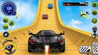 New 2025 Ramp Car Racing  Car Racing 3D  Android Gameplay Level 1 [upl. by Anaik]